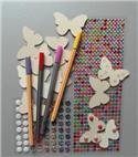 Veranstaltungsbild Farbenfrohe Schmetterlinge und Blumen gestalten (ab 6 Jahre)